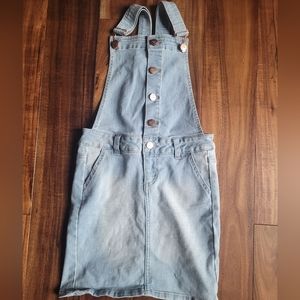 Girl's YMI Skirt Overalls, sz 8